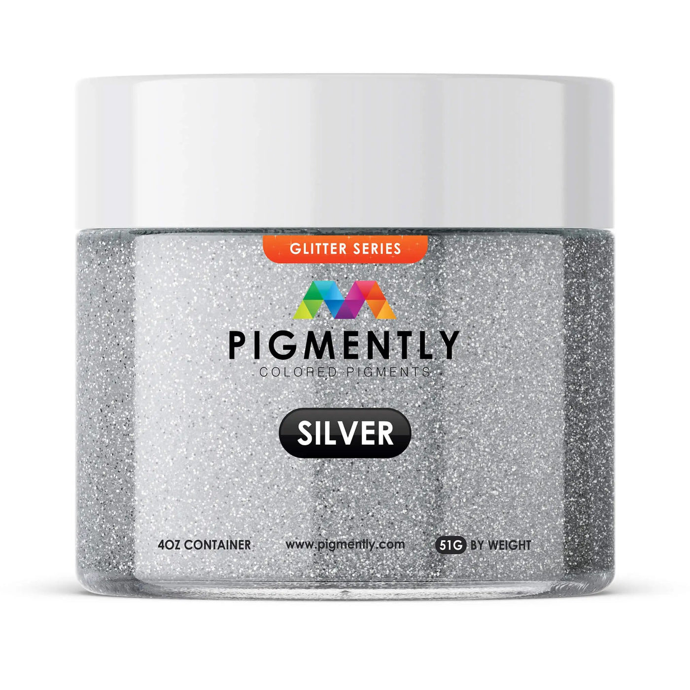 Silver Glitter Epoxy Powder Pigment by UltraClear Epoxy