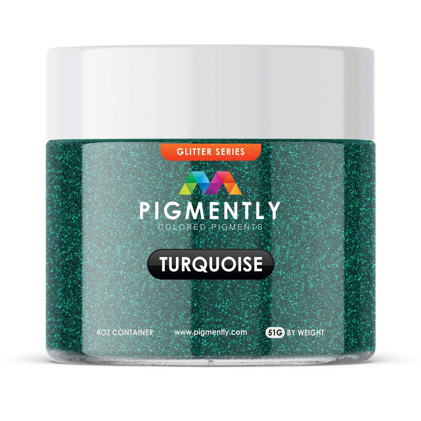 Turquoise Glitter Epoxy Powder Pigment by UltraClear Epoxy