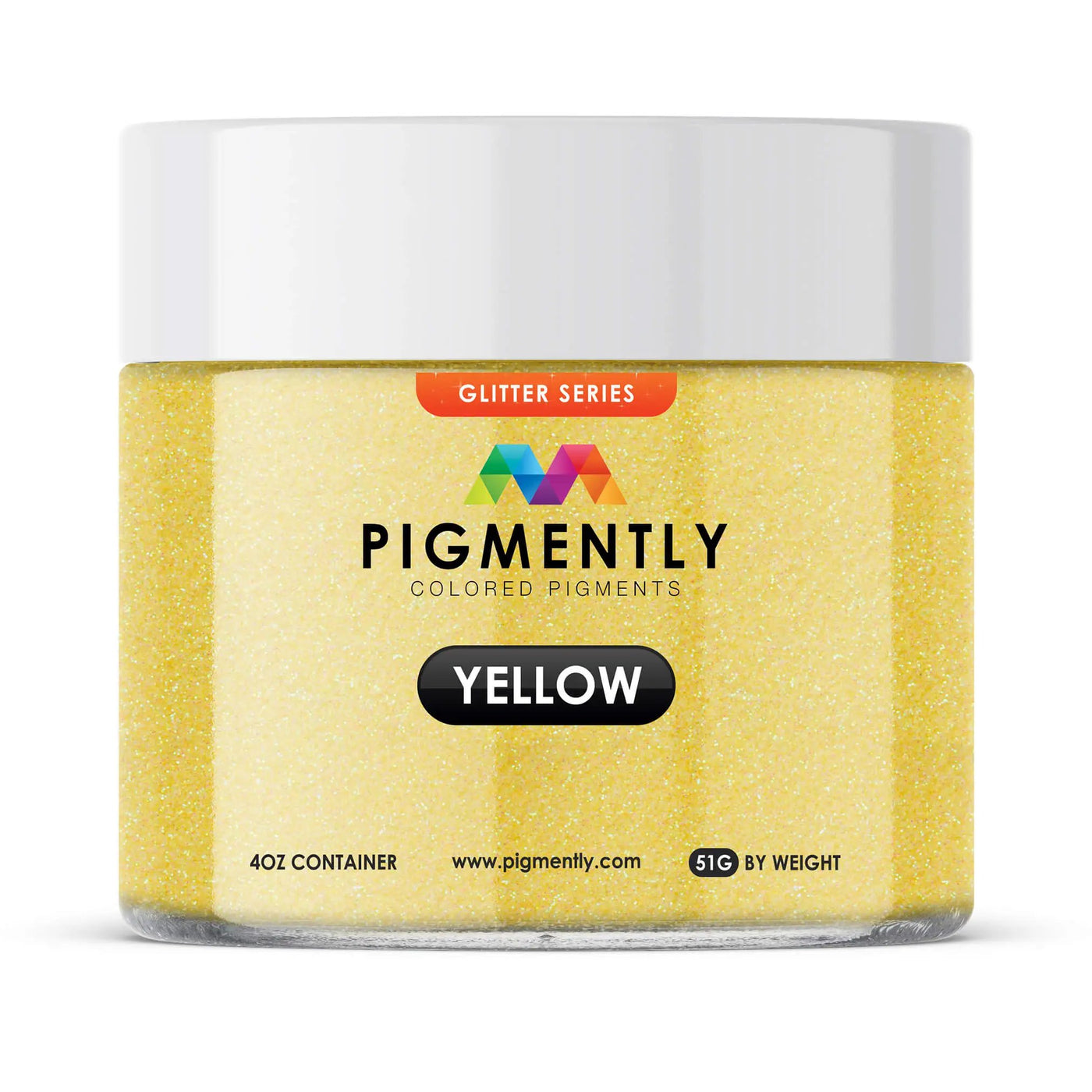 Yellow Glitter Epoxy Powder Pigment by UltraClear Epoxy