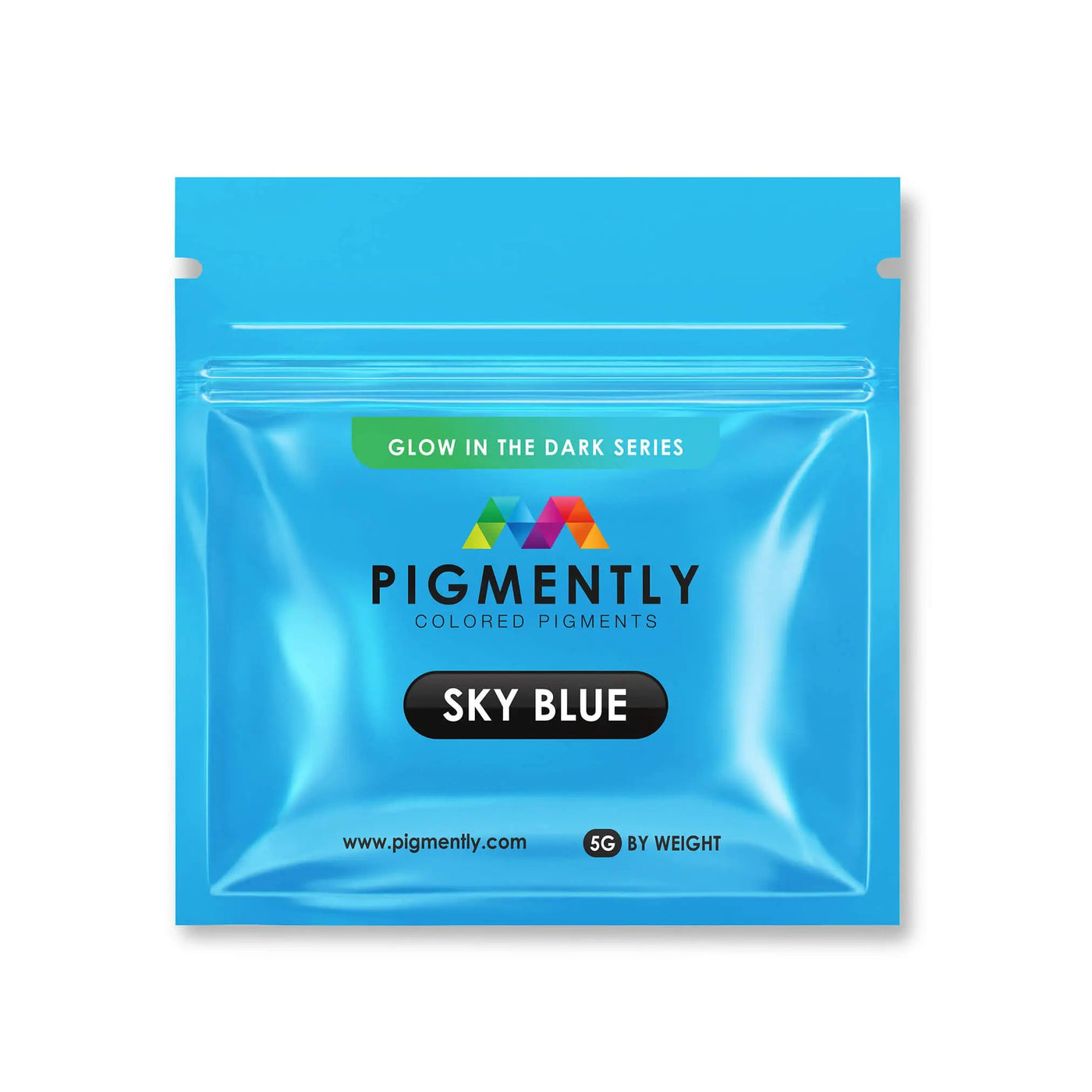 Sky Blue Glow in the Dark Epoxy Powder Pigment by UltraClear Epoxy