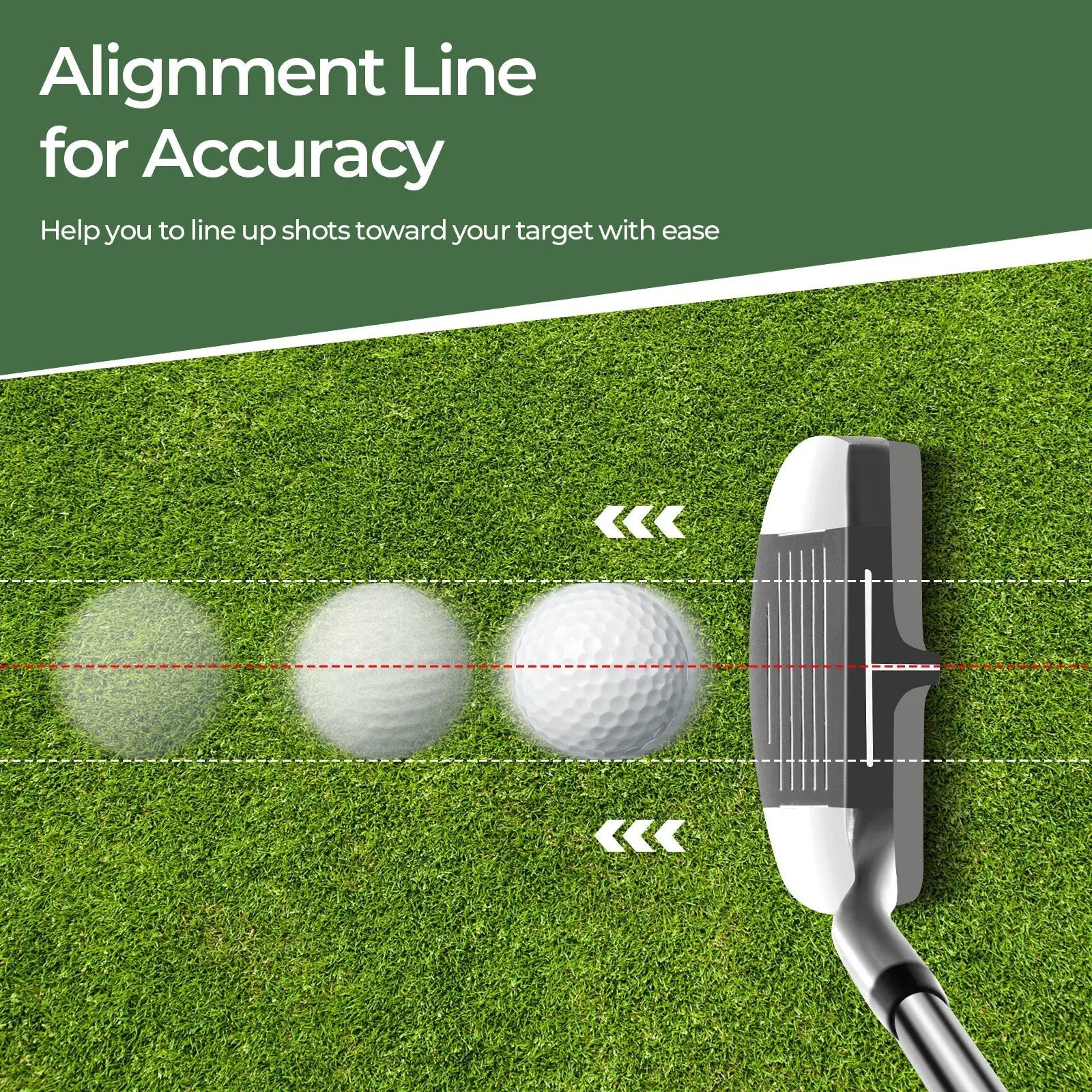 Golf Club Chipper 36 Degree Pinching Wedge to Cut Stroke from Short Game Right Handed by DirectDeals