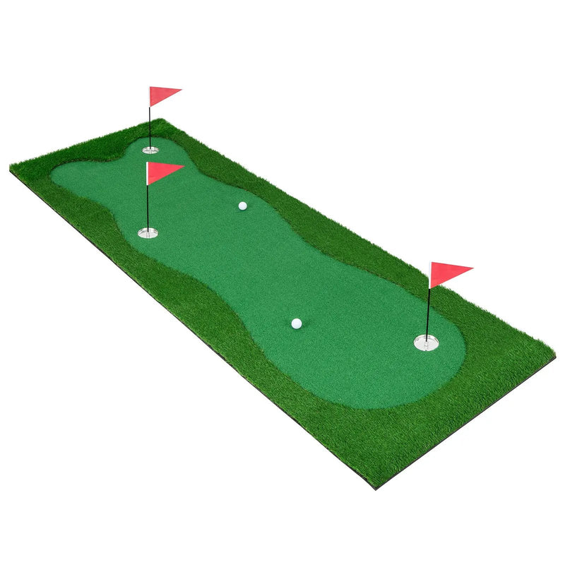 Golf Putting Green with Realistic Artificial Grass Turf by DirectDeals