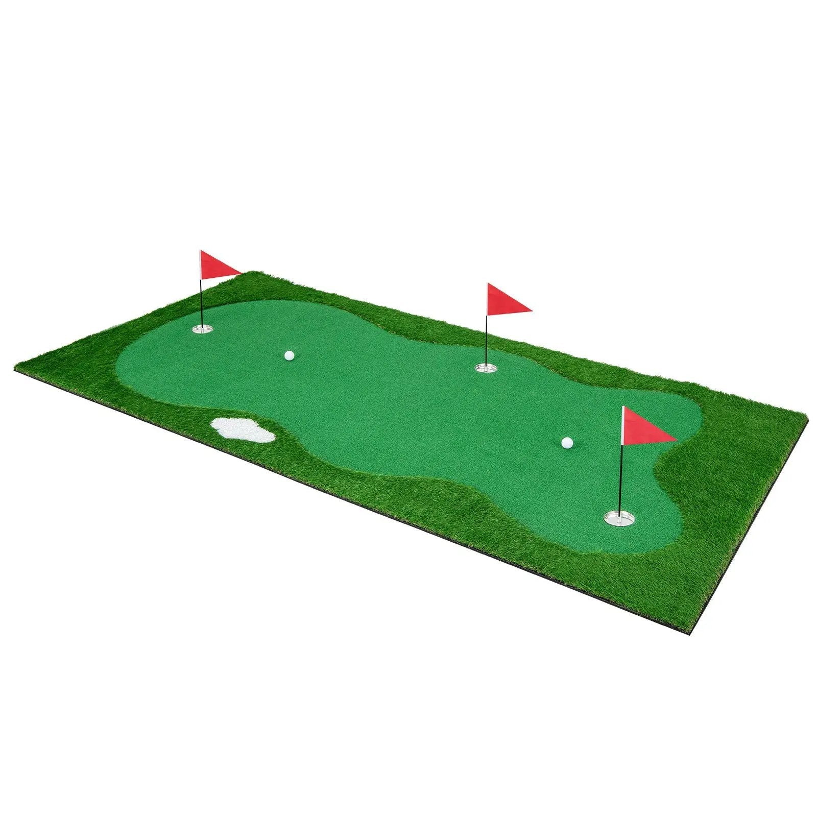 Golf Putting Green with Realistic Artificial Grass Turf by DirectDeals