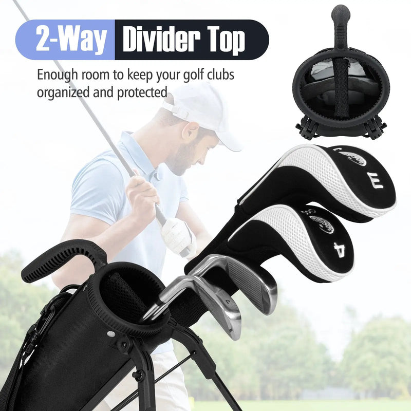 Golf Stand Bag Lightweight Golf Bag for The Driving Range by DirectDeals