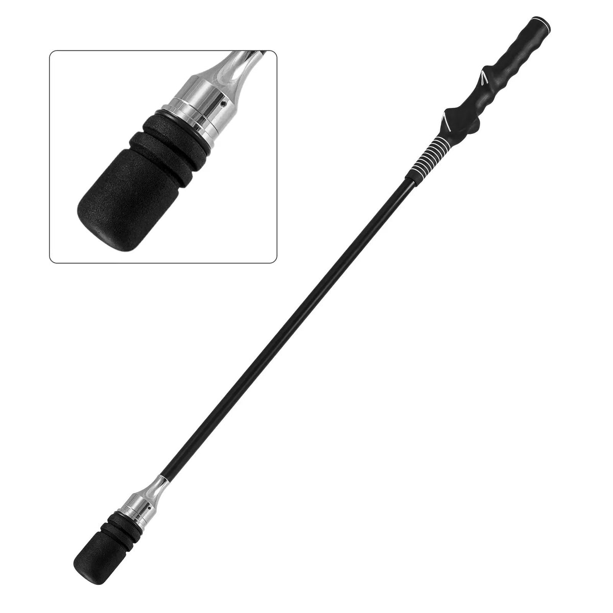 Golf Swing Trainer Click Stick Swing Training Aid for Speed Flexibility Balance, photo 7 of 24