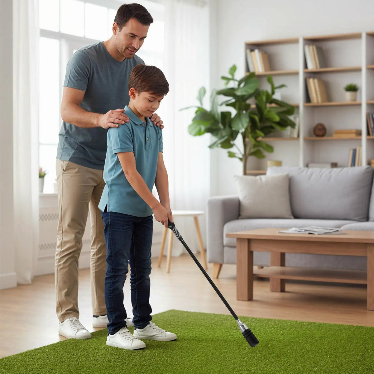 Golf Swing Trainer Click Stick Swing Training Aid for Speed Flexibility Balance, photo 4 of 24