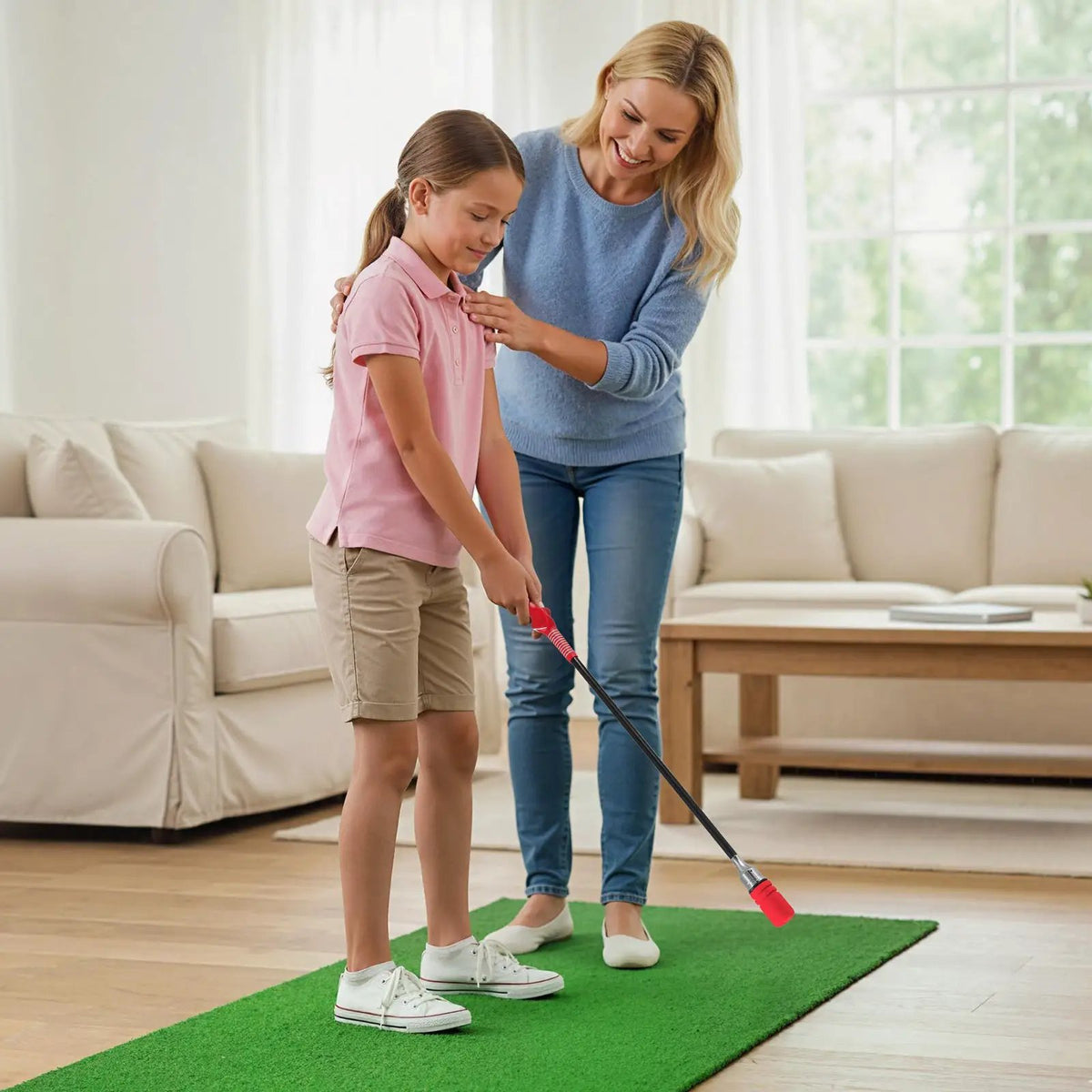 Golf Swing Trainer Click Stick Swing Training Aid for Speed Flexibility Balance, photo 5 of 24