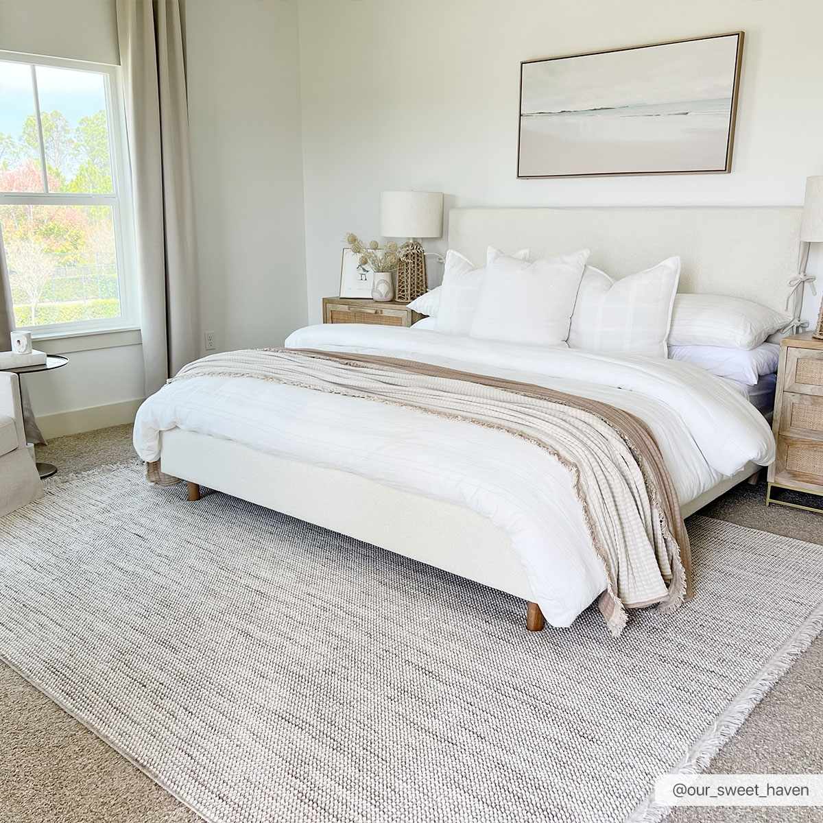 Gowan Beige Area Rug by Hauteloom