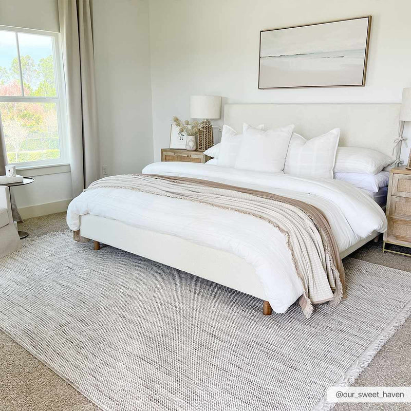 Gowan Beige Area Rug by Hauteloom