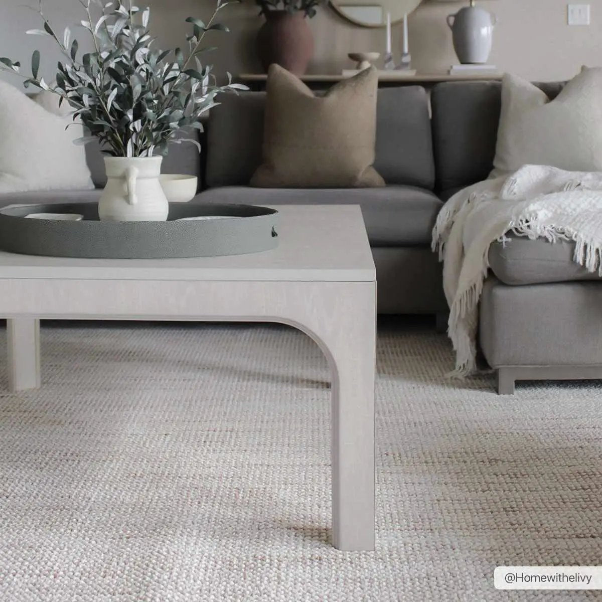 Gowan Beige Area Rug by Hauteloom