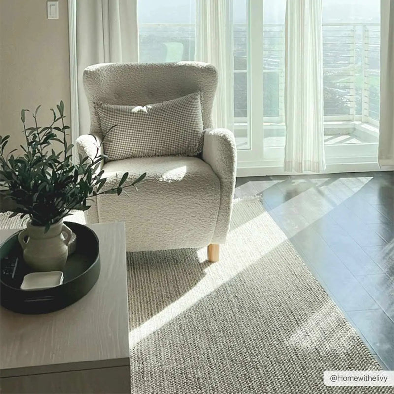 Gowan Beige Area Rug by Hauteloom