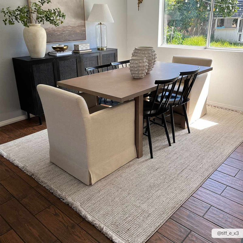 Gowan Beige Area Rug by Hauteloom