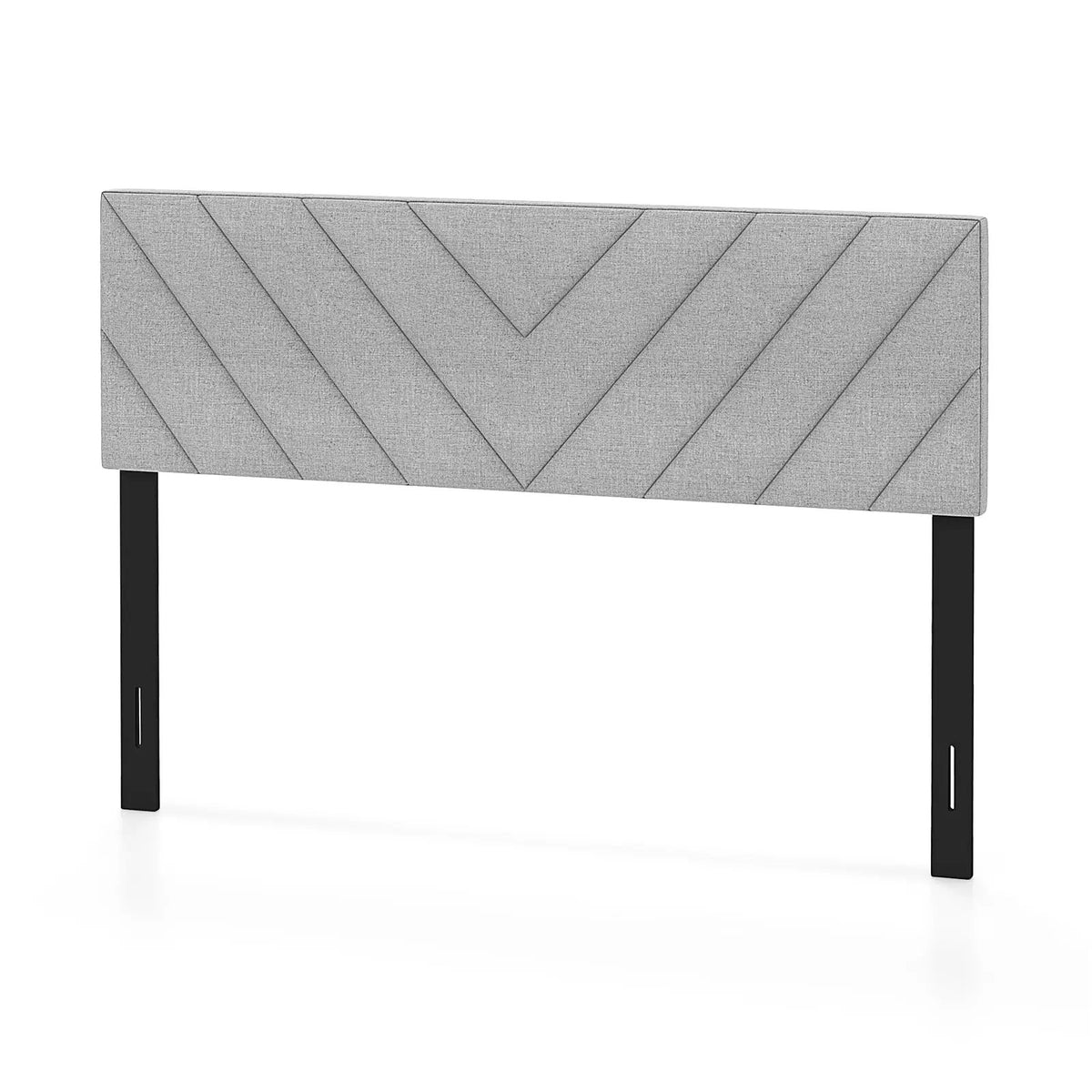 Linen Upholstered Headboard for Full and Queen Size Bed Frames, photo 9 of 9