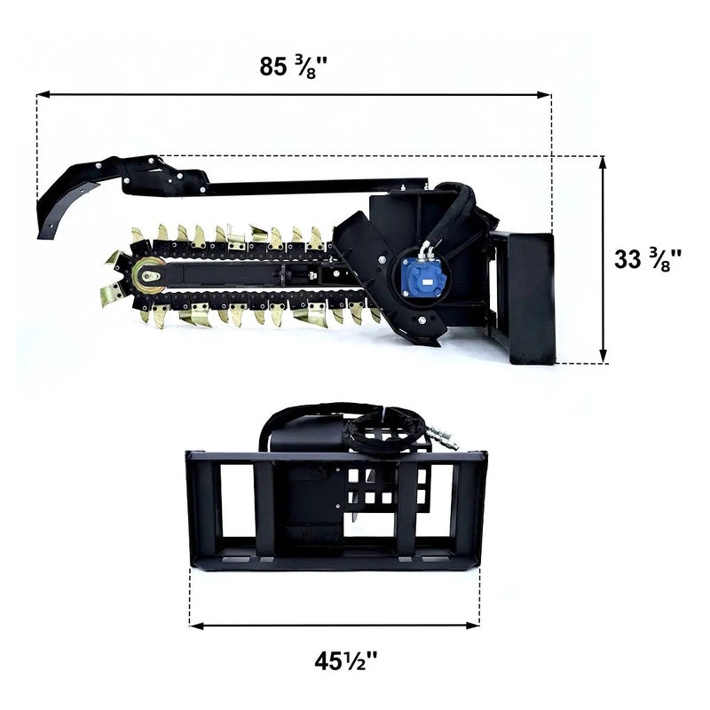 Greatbear 40" Skid Steer Trencher by Chery Industrial