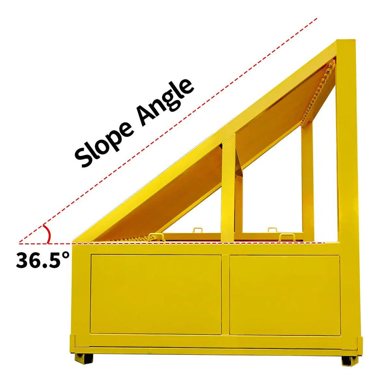 Greatbear 8-10ft Heavy-Duty Portable Rock Grizzly Screen with Adjustable Bar Spacing by Chery Industrial