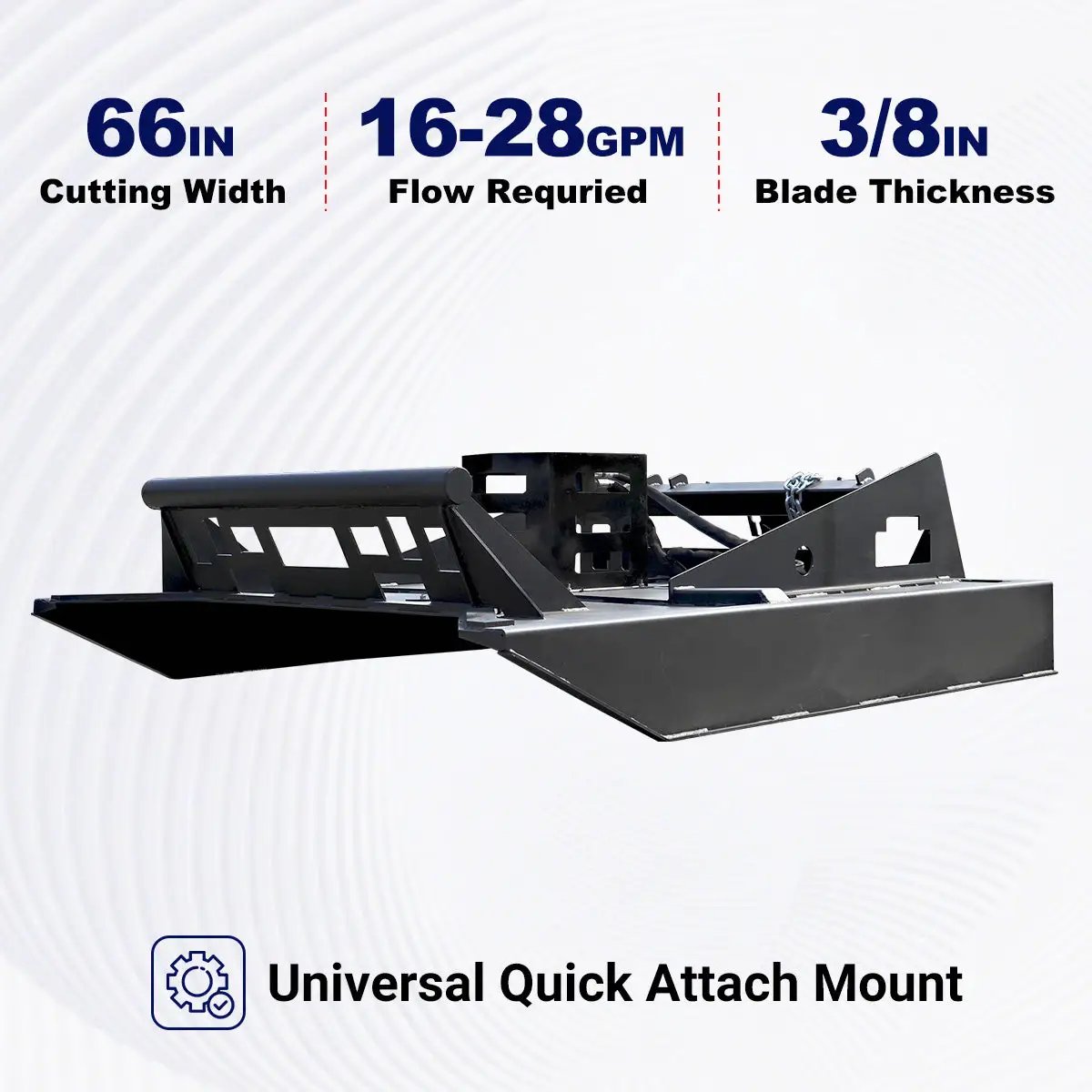 Greatbear Skid Steer 66'' Brush Cutter by Chery Industrial