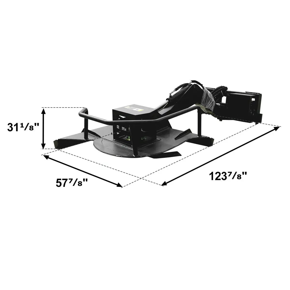 Greatbear Skid Steer Angle Brush Cutter by Chery Industrial