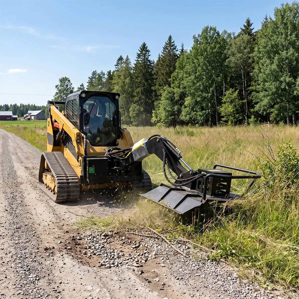 Greatbear Skid Steer Angle Brush Cutter by Chery Industrial