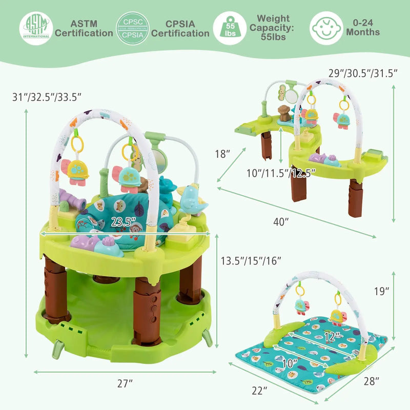 3-in-1 Baby Activity Center with 3-position for 0-24 Months by DirectDeals