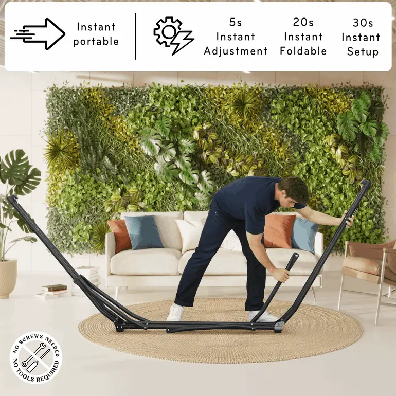 UniGen Transforming Hammock Stand by Megsu
