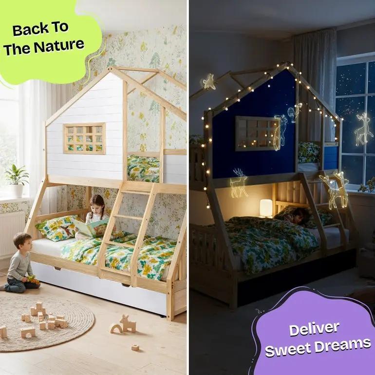 Treehouse Kid Bunk Bed by Megsu