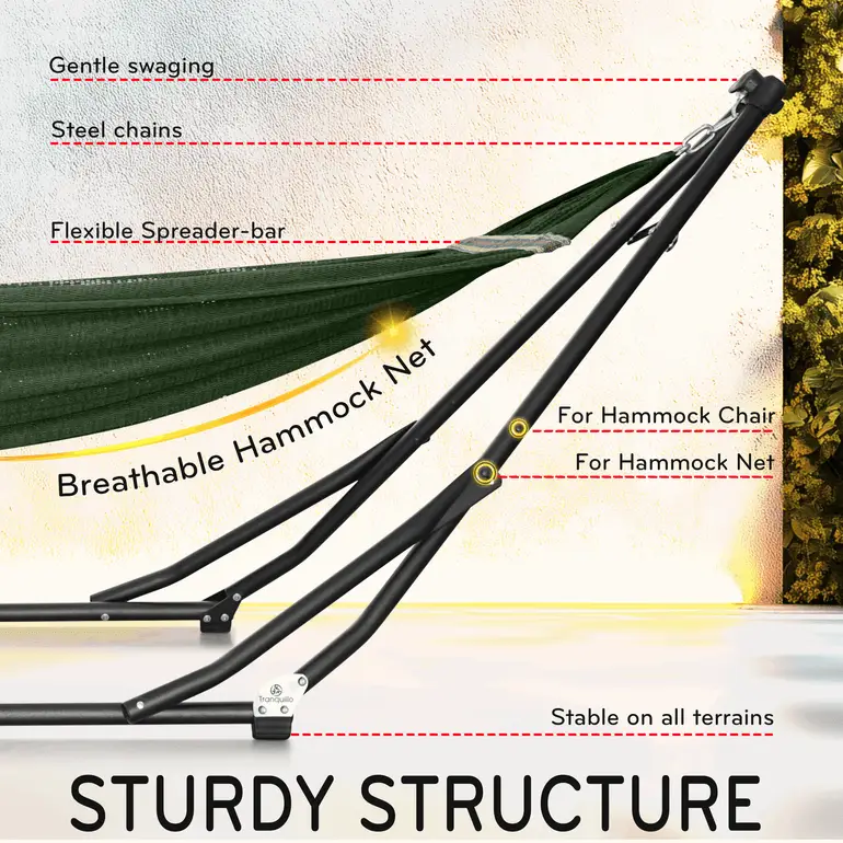 UniGen Transforming Hammock Stand by Megsu