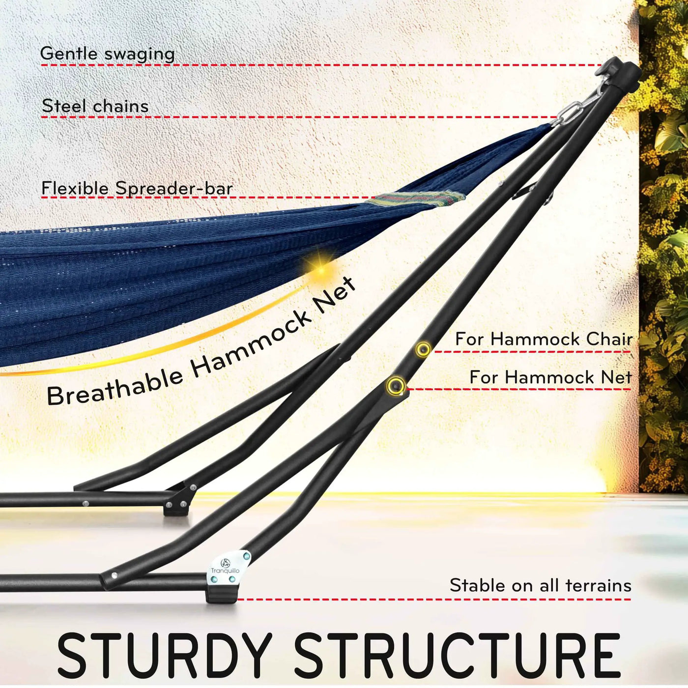 UniGen Transforming Hammock Stand by Megsu