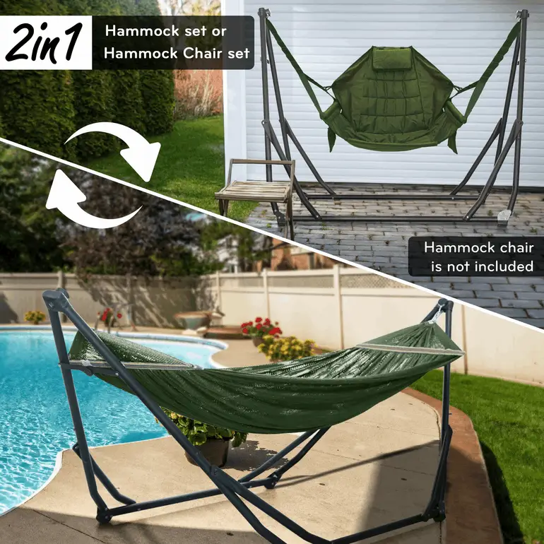 UniGen Transforming Hammock Stand by Megsu