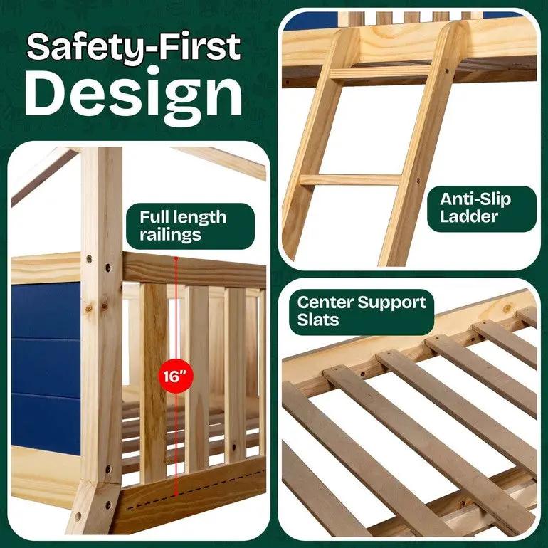 Treehouse Kid Bunk Bed by Megsu