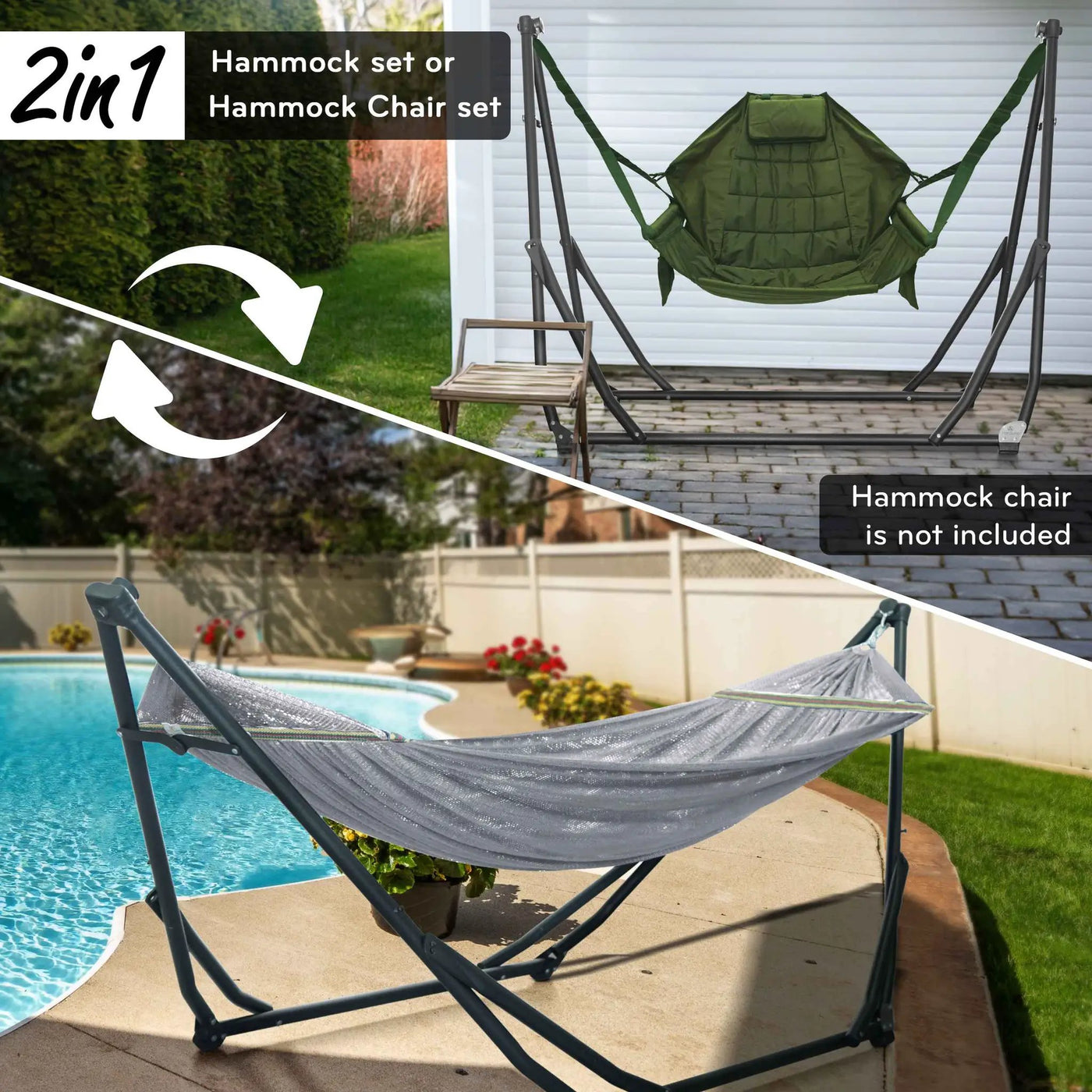 UniGen Transforming Hammock Stand by Megsu