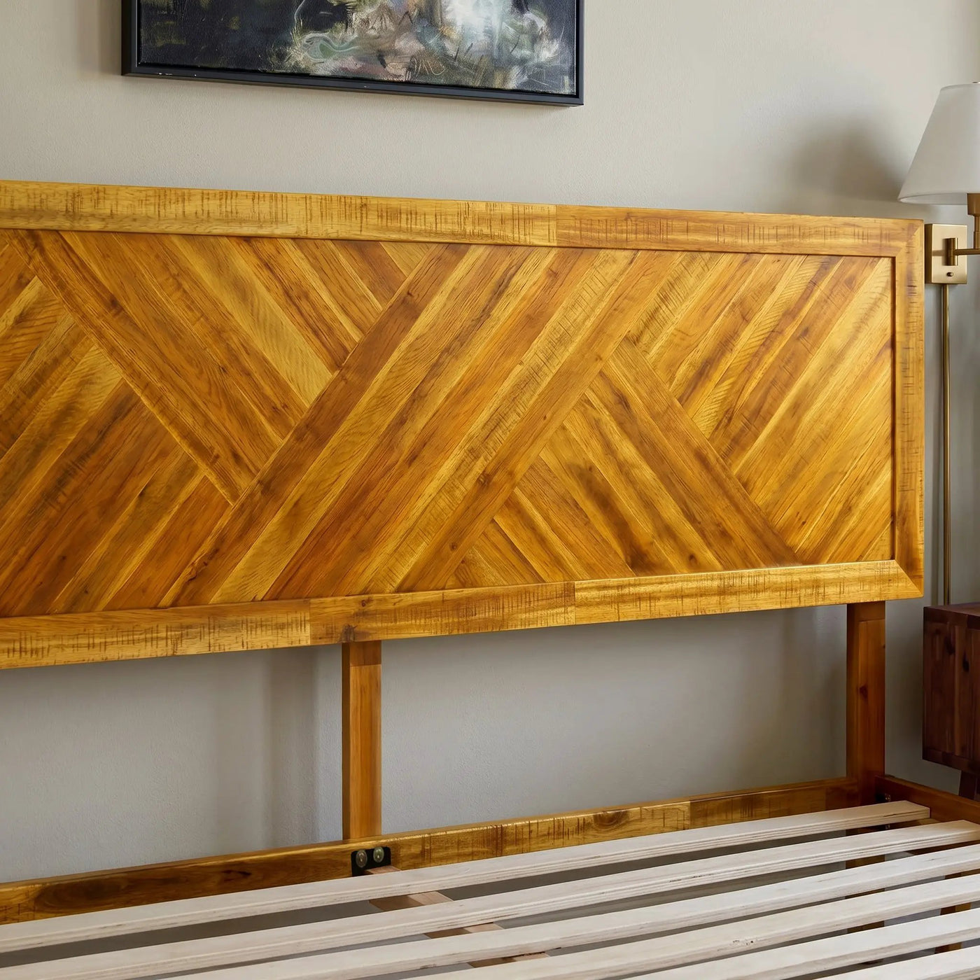 Sierra Solid Wood Bed Frame by Megsu