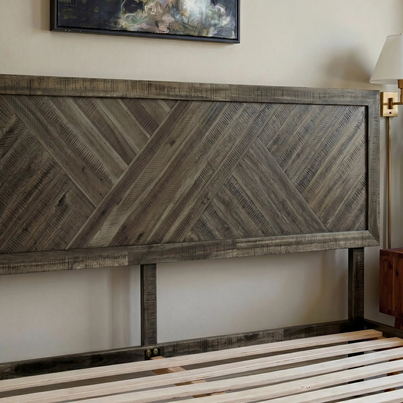 Sierra Solid Wood Bed Frame by Megsu