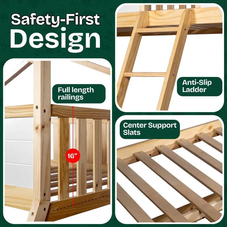 Treehouse Kid Bunk Bed by Megsu