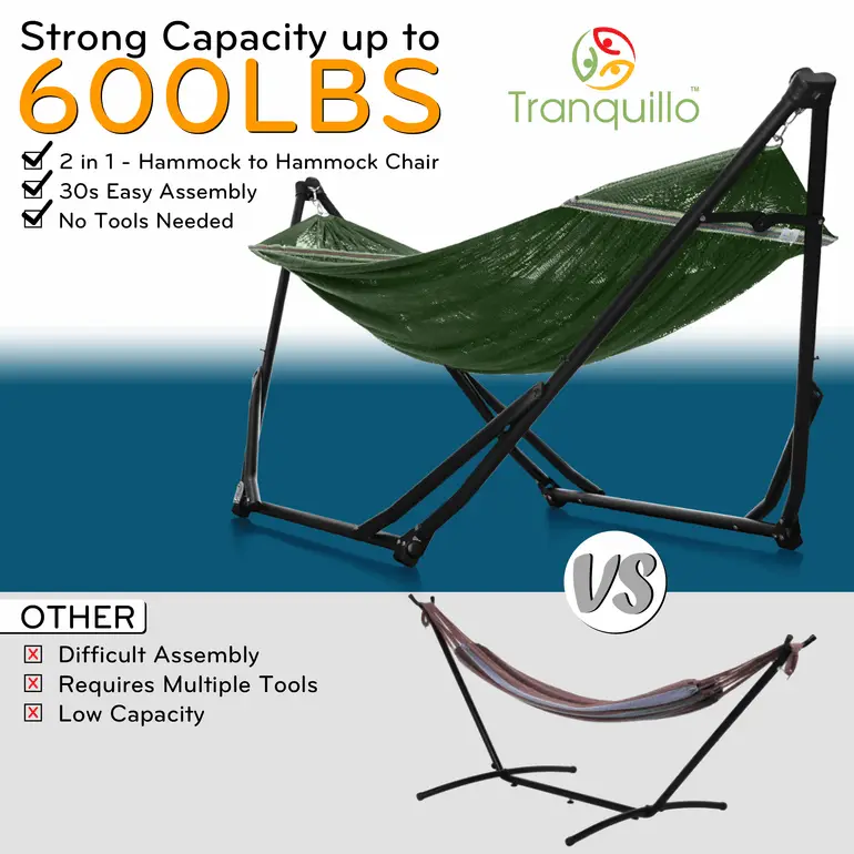 UniGen Transforming Hammock Stand by Megsu