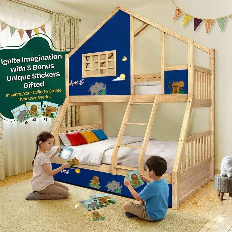 Treehouse Kid Bunk Bed by Megsu