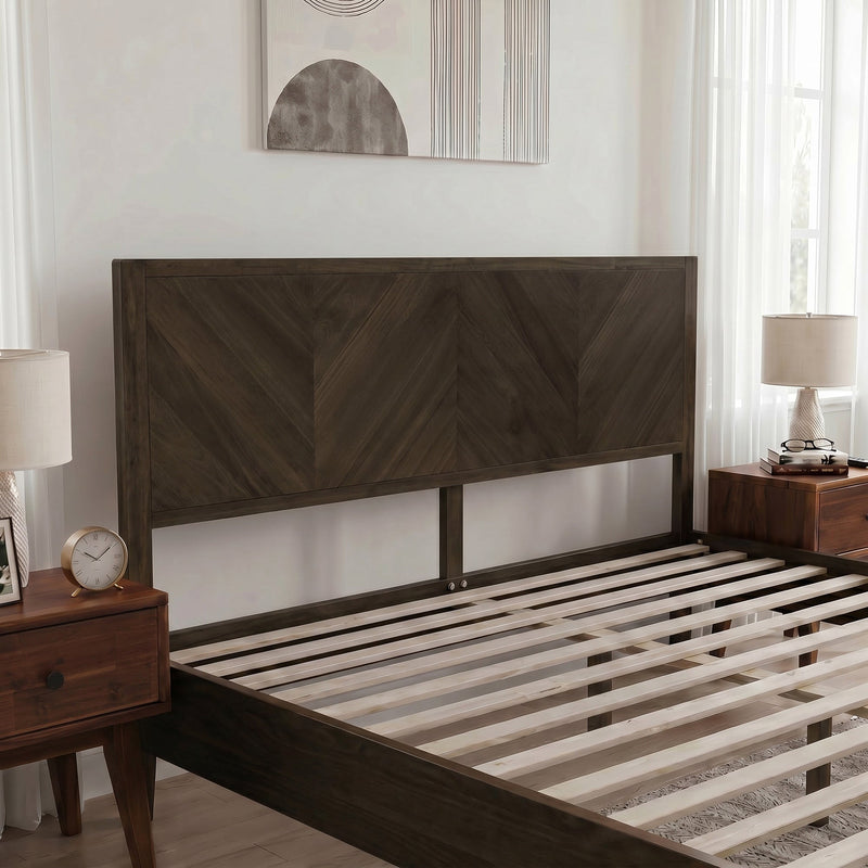 Alander Solid Wood Bed Frame by Megsu
