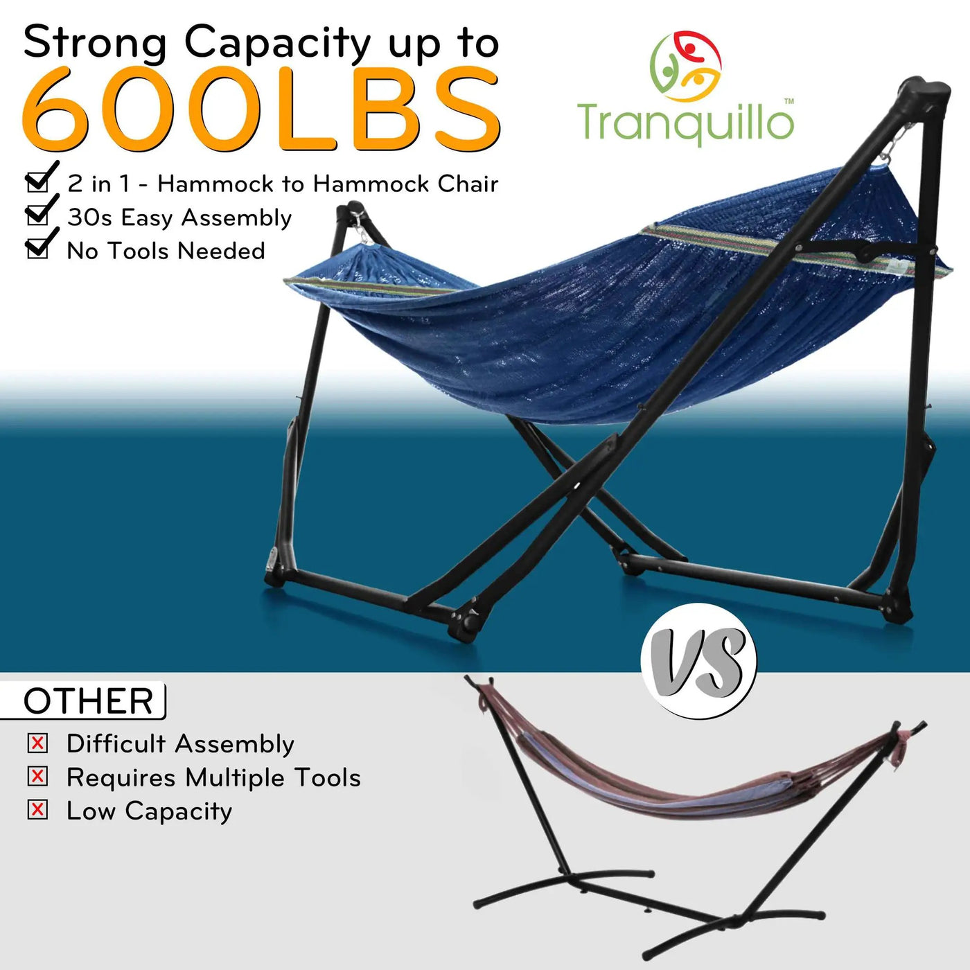 UniGen Transforming Hammock Stand by Megsu