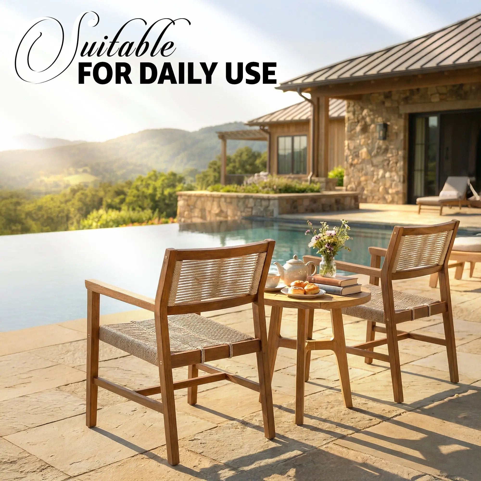 Heritage Standard Outdoor Armchair by Megsu