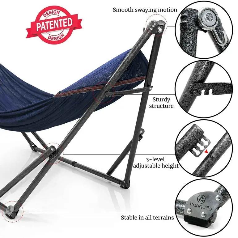 Universal Hammock with Medium Size Stands by Megsu