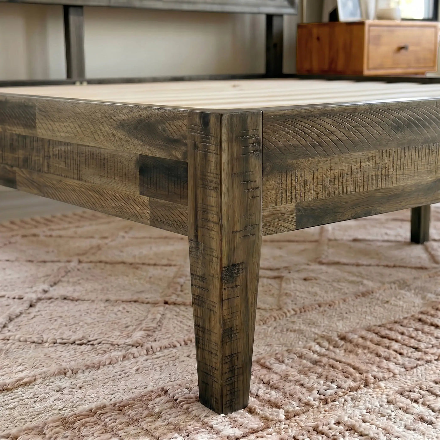 Sierra Solid Wood Bed Frame by Megsu