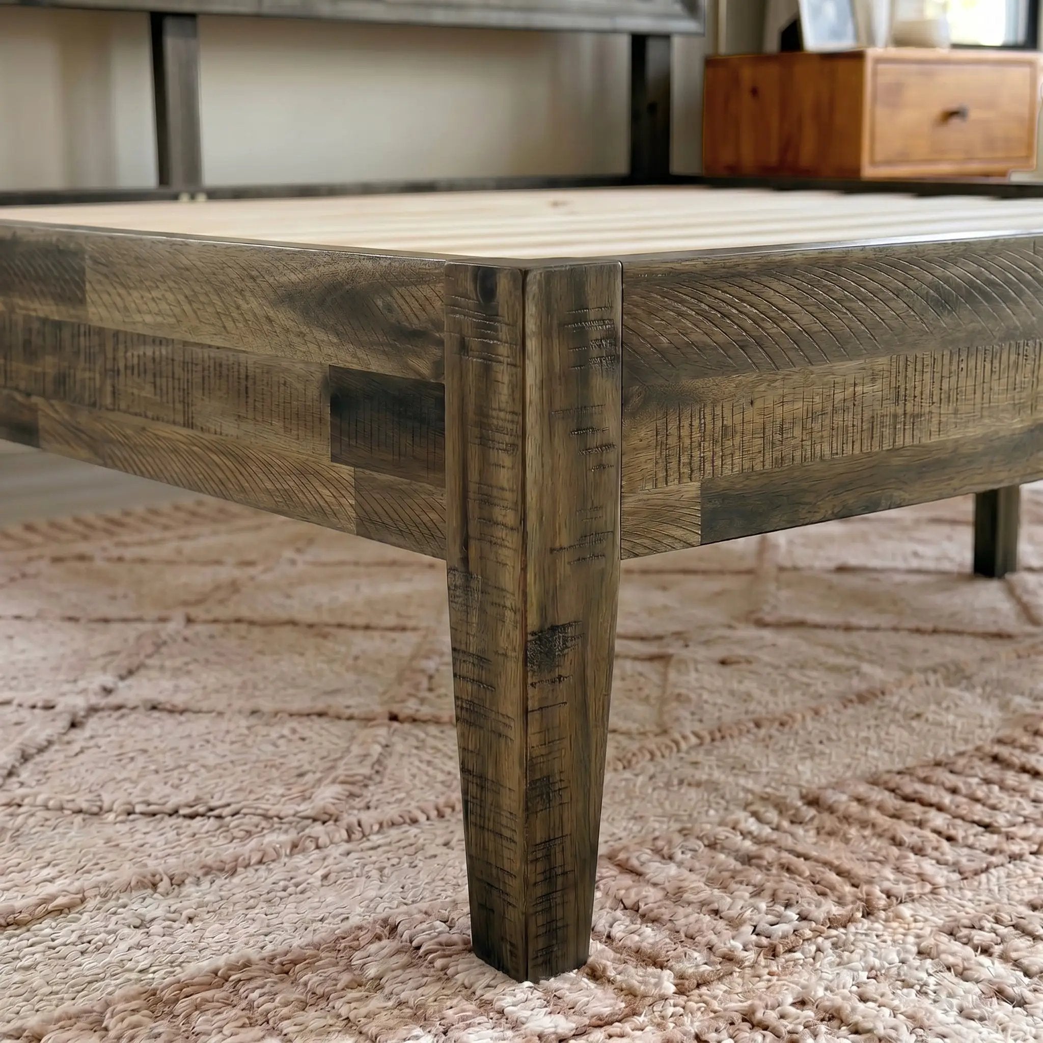Sierra Solid Wood Bed Frame by Megsu