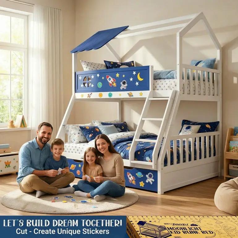 Moonlight Kid Bunk Bed by Megsu