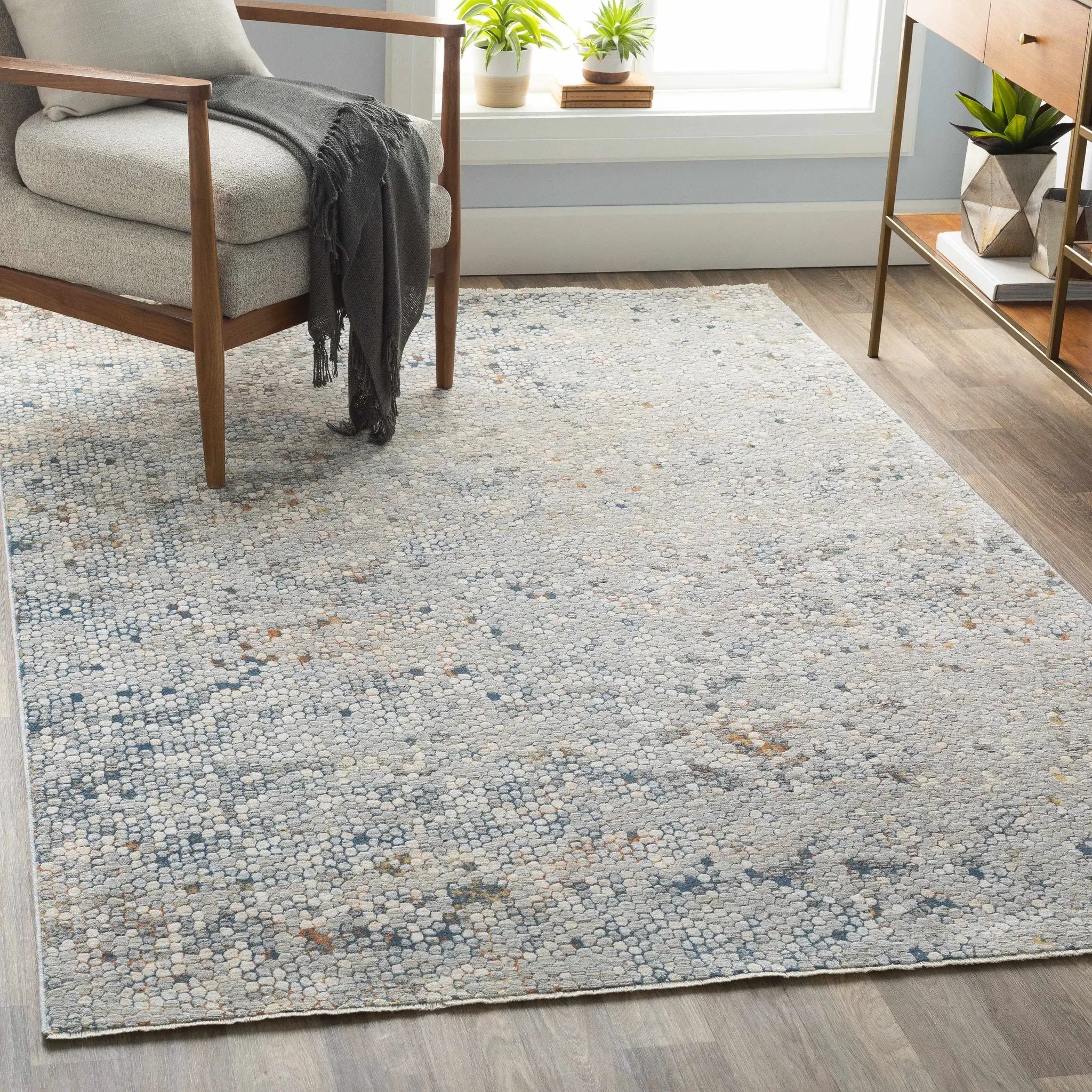 Hamler Honeycomb Mosaic Rug by Boutique Rugs