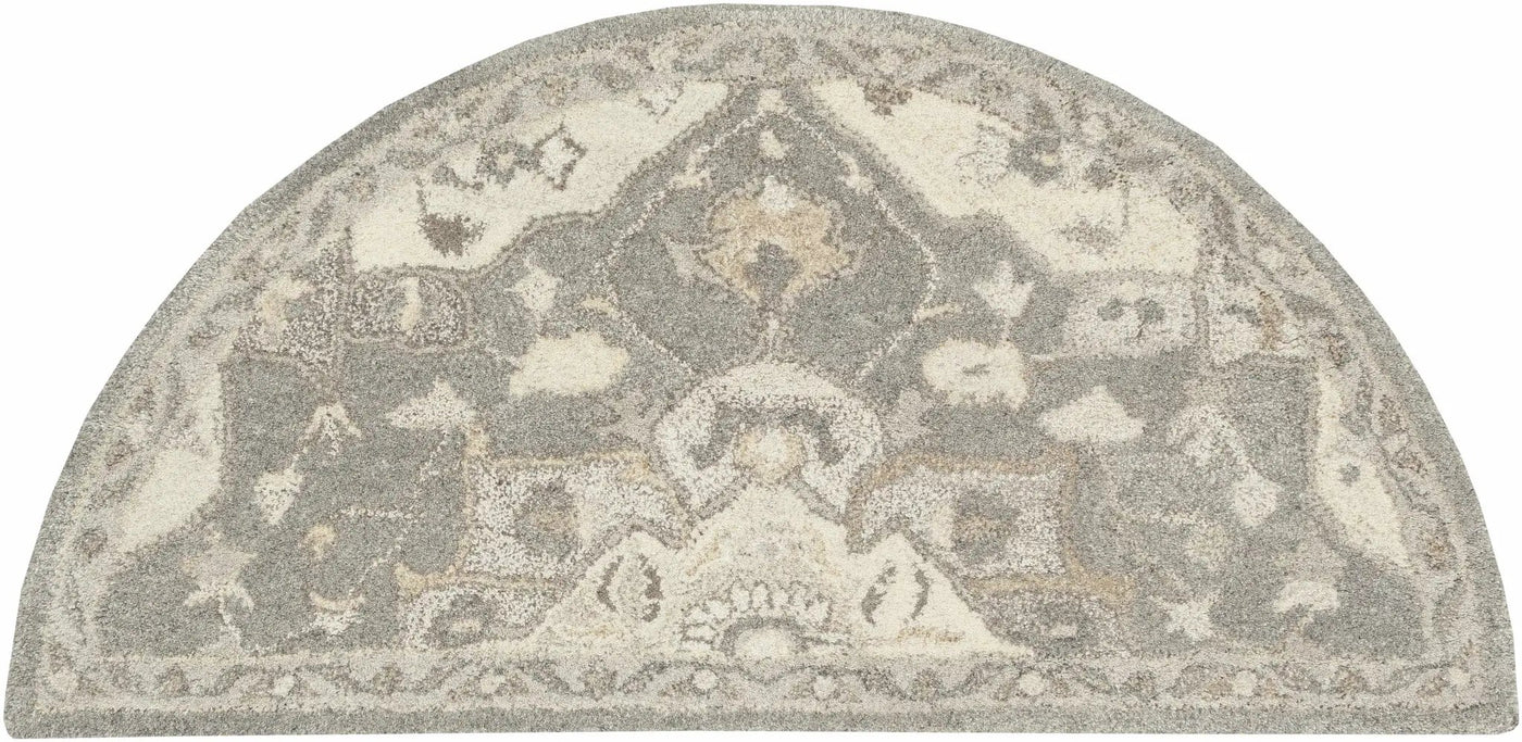 Broomfield 1196 Hand Tufted Taupe Wool Rug by Boutique Rugs