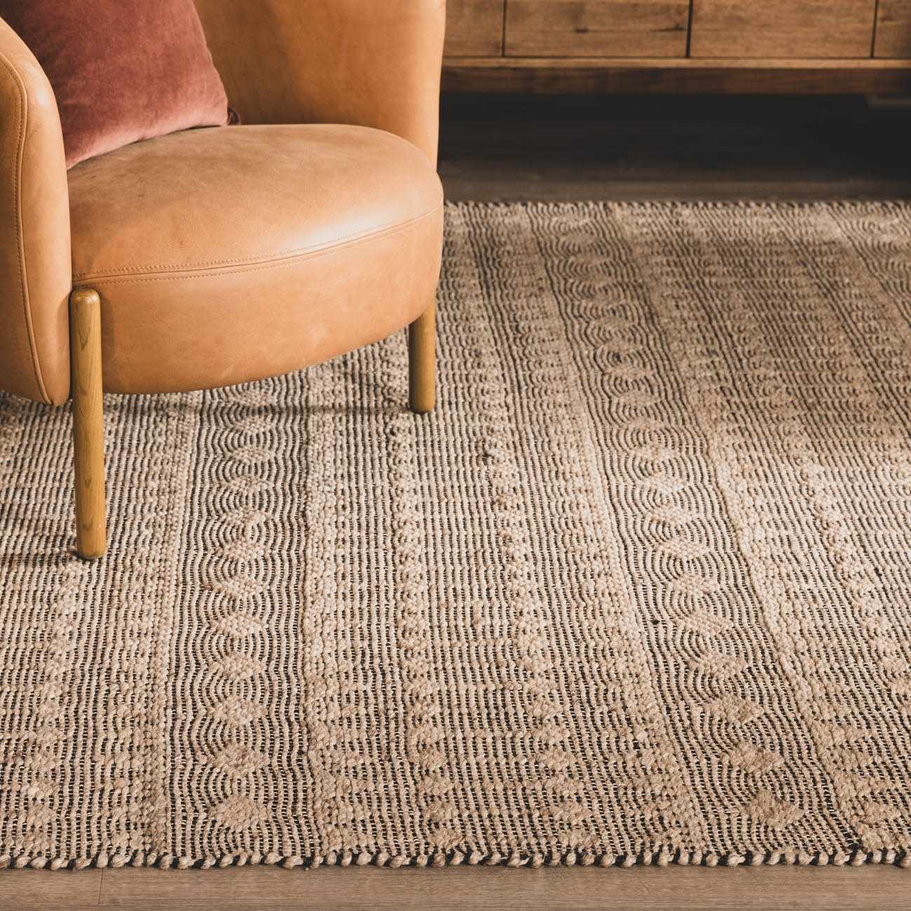 Hanston Handmade Faux Silk Rug - Clearance by Boutique Rugs