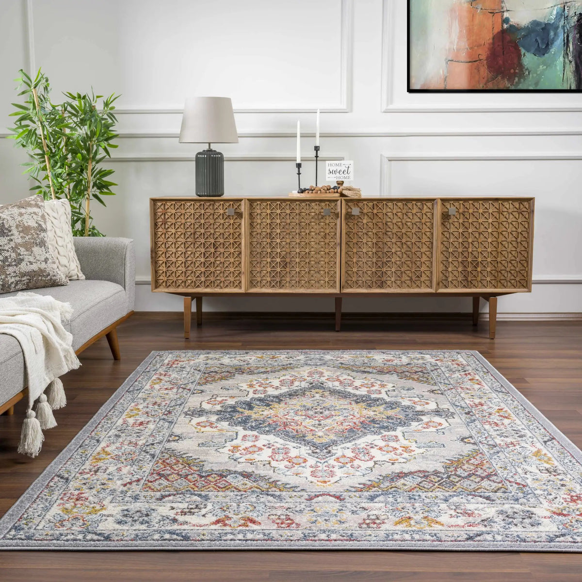 Haymond Area Rug, installed in a room 5