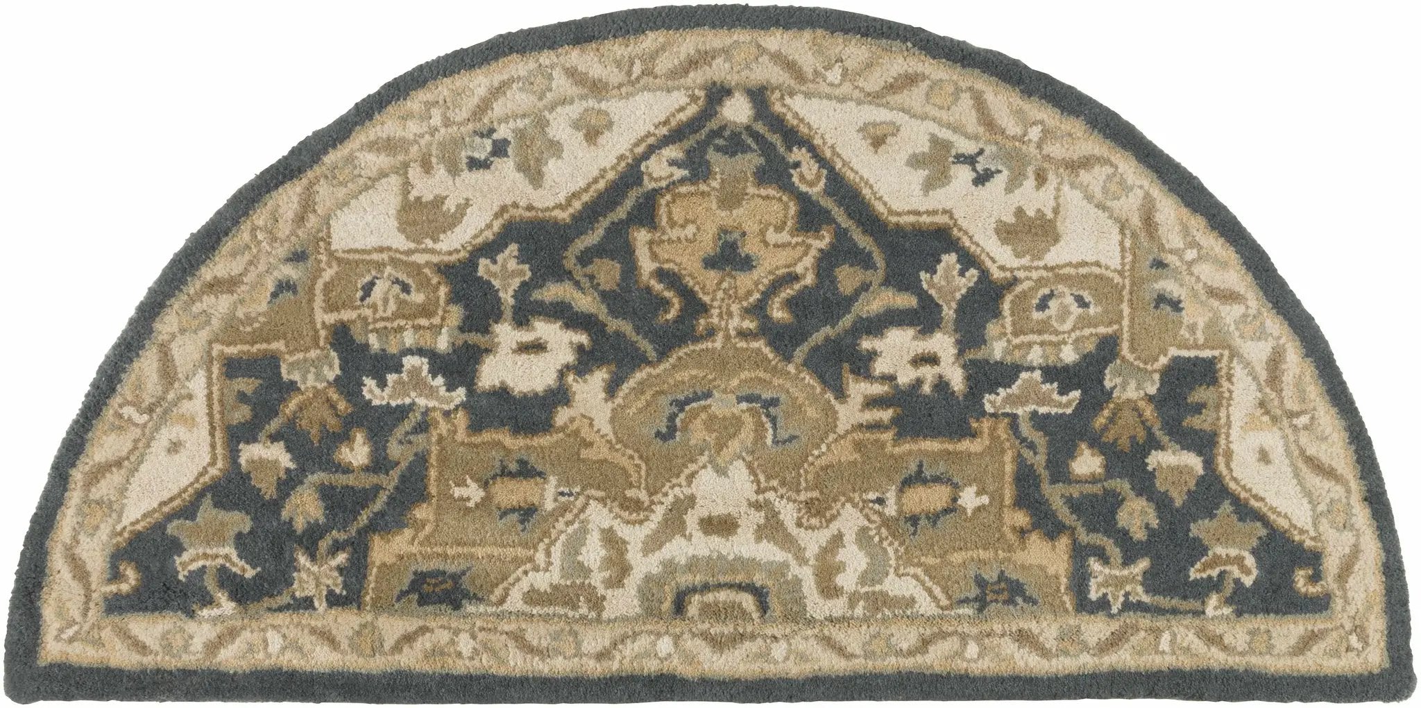 Caesar 1154 Navy Wool Rug by Boutique Rugs