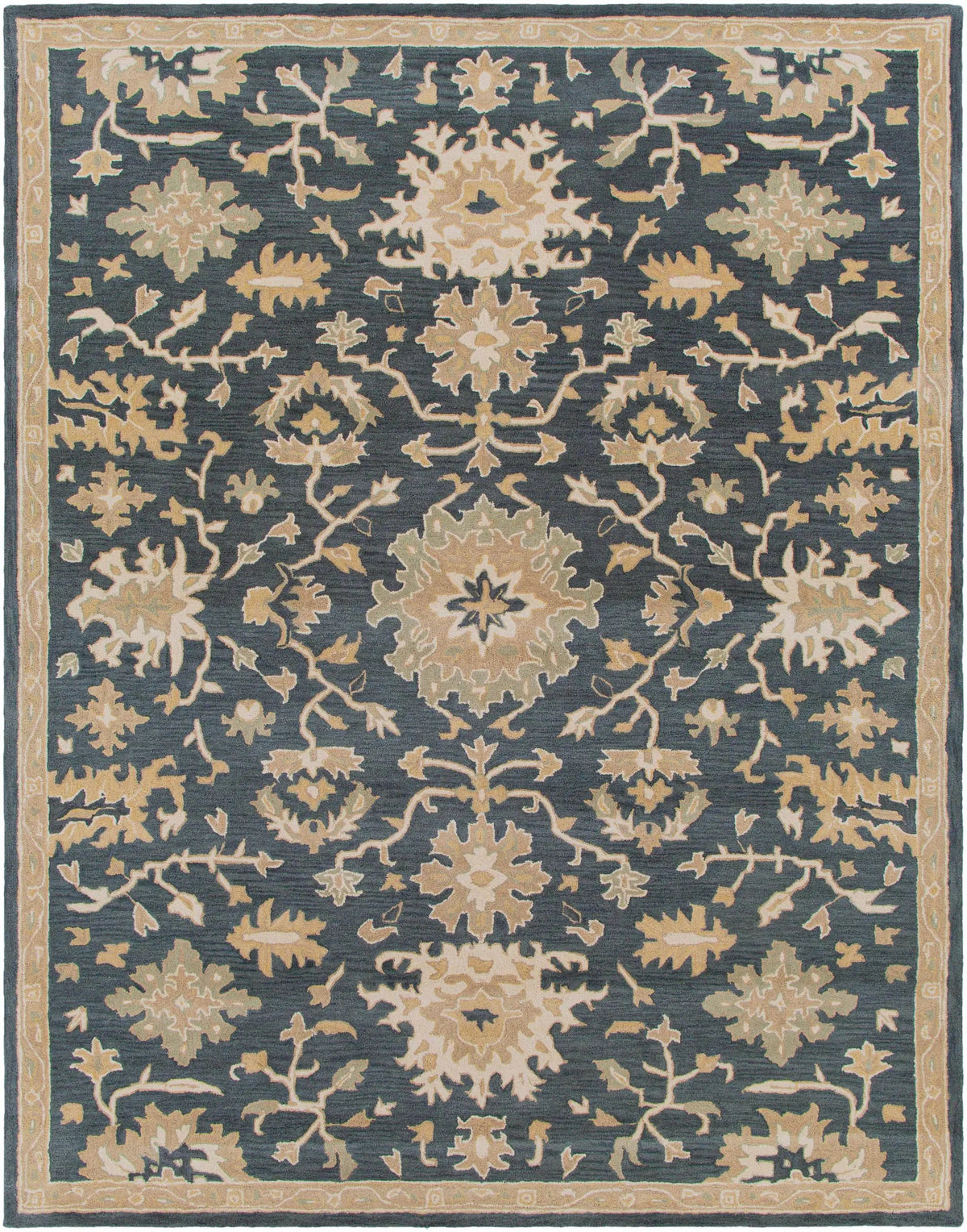 Caesar 1154 Navy Wool Rug, photo 20 of 24