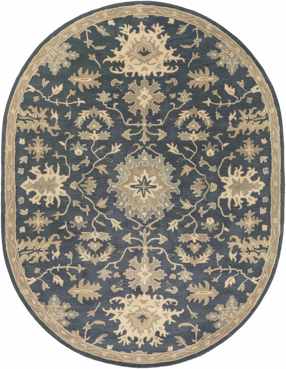 Caesar 1154 Navy Wool Rug, photo 13 of 24