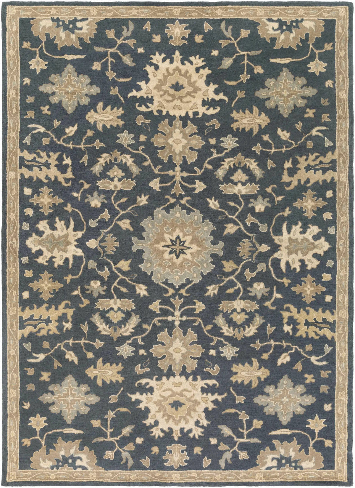 Caesar 1154 Navy Wool Rug